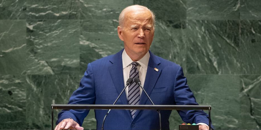 ONU/Cia Pak O presidente dos EUA, Joseph Biden, discursa no debate geral da 78ª sessão da Assembleia Geral